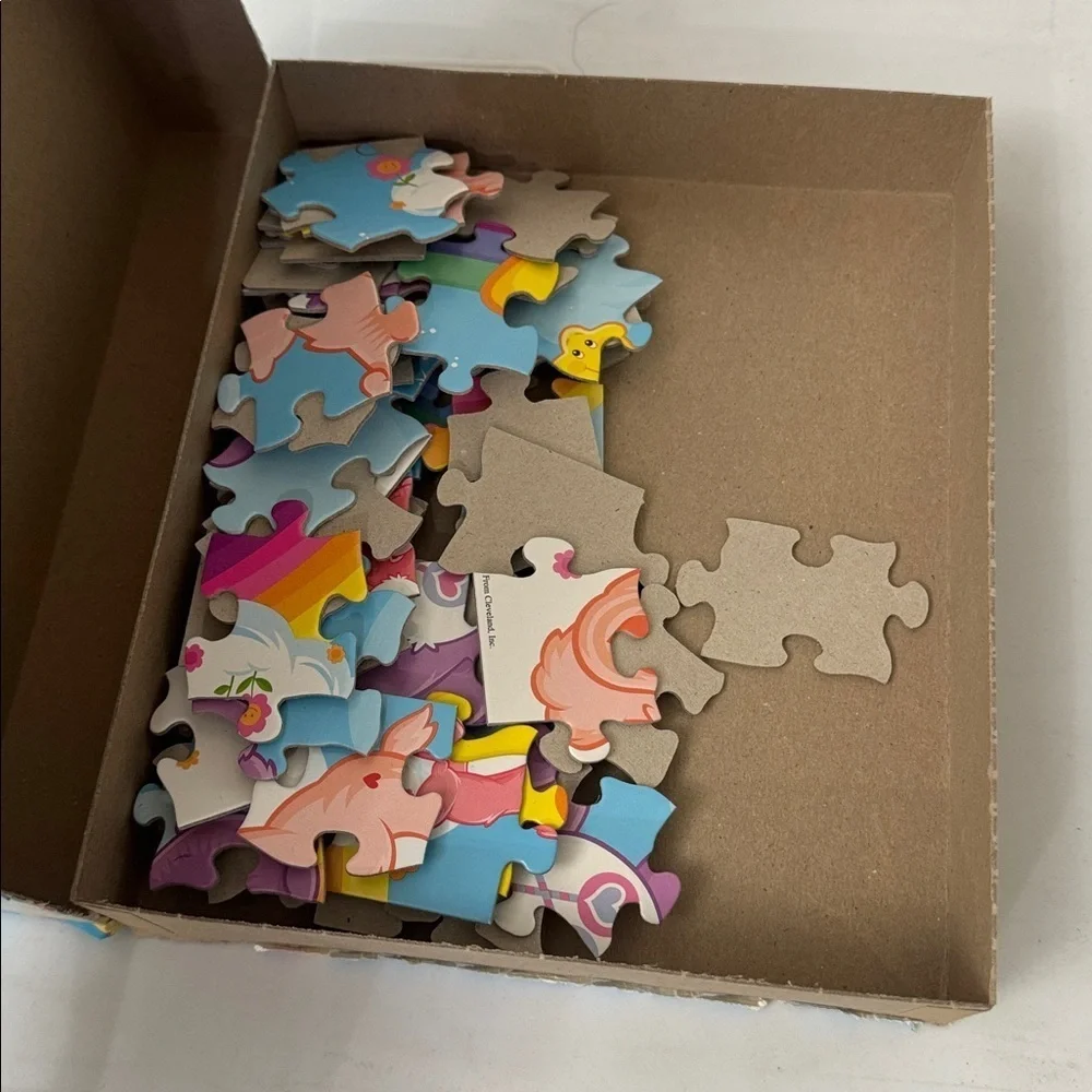 Vintage 2005 Care Bears Friends Make Good Times Even Better 63 piece 5+ Puzzle